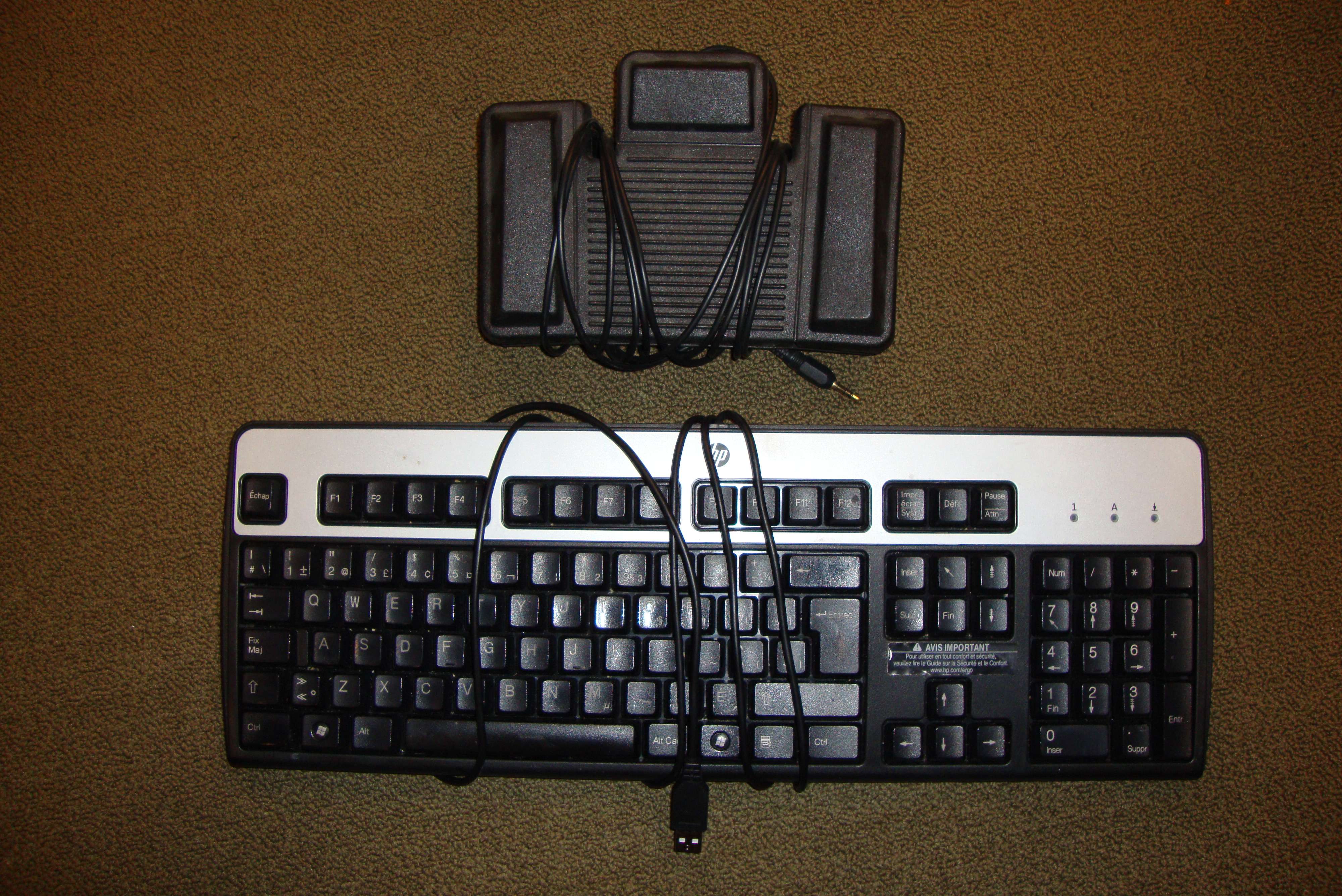 pedal keyboard